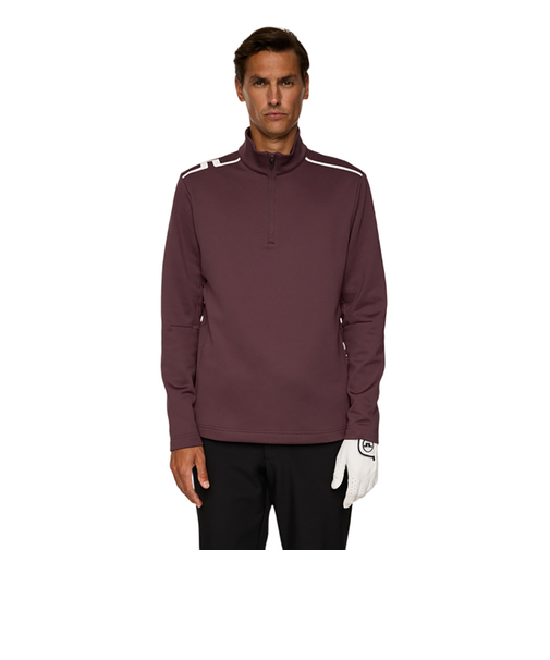 J.LINDEBERG(J.LINDEBERG)ゴルフウェア Vinnie クォータージップ ミッドレイヤー 071-34911-25AW-086
