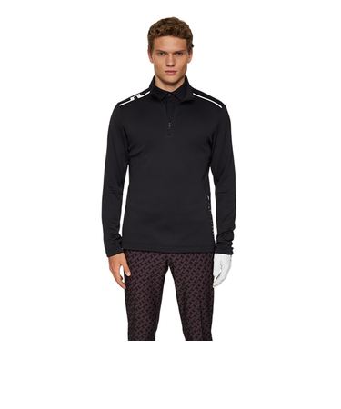 J.LINDEBERG(J.LINDEBERG)ゴルフウェア Vinnie クォータージップ ミッドレイヤー 071-34911-25AW-019