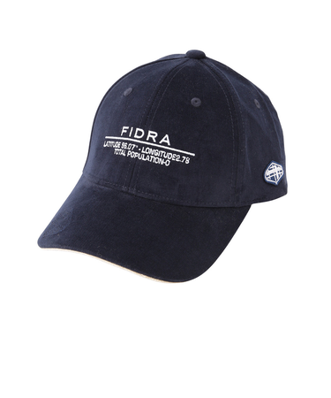 フィドラ（FIDRA）帽子 ストレッチコーディロイ キャップ FD5UVA02 NVY