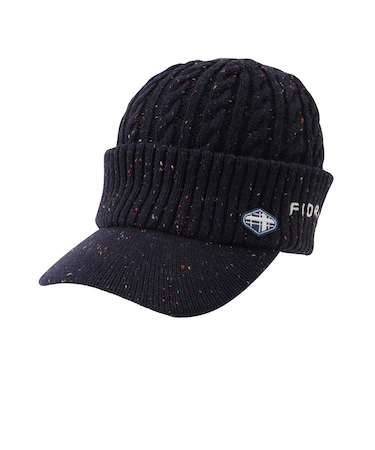 フィドラ（FIDRA）ゴルフ ジャズネップ ツバ付き ニット帽 FD5UVC05 NVY