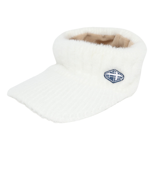 フィドラ（FIDRA）ゴルフ シャギー ニットバイザー FD5UWD04 WHT