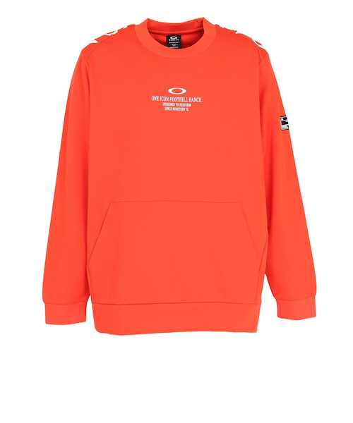 オークリー（OAKLEY）ゴルフウェア 吸汗速乾 長袖 クルーネック