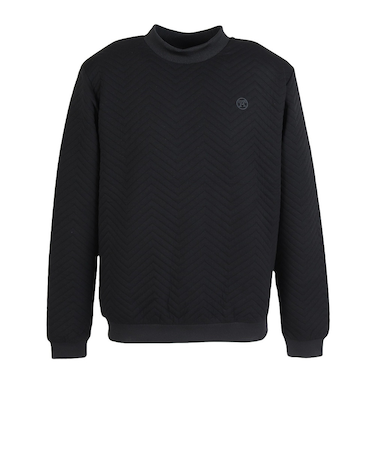 トミーアーマー(Tommy Armour)ゴルフウェア フクレジャガード クルーネック プルオーバー TANB25F030002 BLK