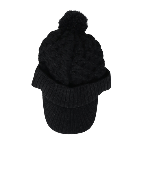 トミーアーマー（Tommy Armour）ゴルフ ポンポン付き ニットキャップ TAST25F080011 BLK
