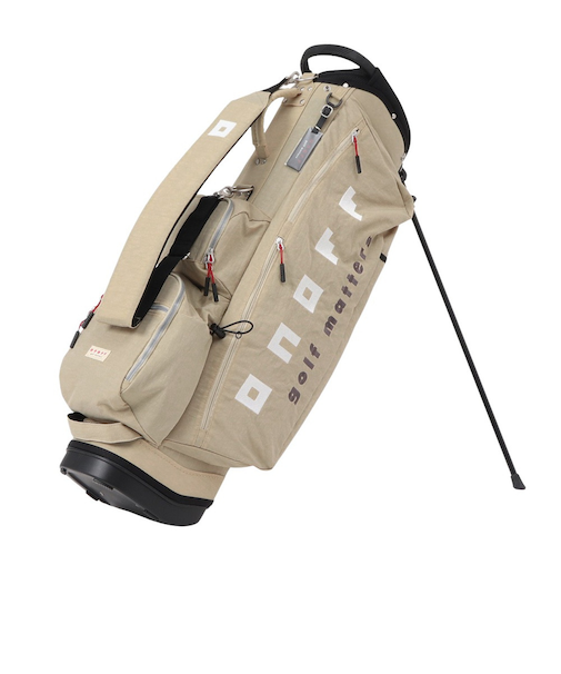 オノフ（ONOFF）ゴルフ 軽量 キャディバッグ 9型 スタンドモデル OB0326-31 CRM