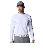 アンダーアーマー（UNDER ARMOUR）ゴルフウェア 撥水 長袖モックネック インナー COLDGEAR INFRARED 6007944 100
