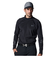 アンダーアーマー（UNDER ARMOUR）ゴルフウェア 速乾 裏起毛 DRIVE COLD WEATHER PRO 長袖 モックネックシャツ 6007930…