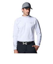 アンダーアーマー（UNDER ARMOUR）ゴルフウェア 速乾 裏起毛 DRIVE COLD WEATHER PRO 長袖 モックネックシャツ 6007930…