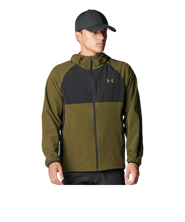 アンダーアーマー（UNDER ARMOUR）ゴルフウェア アウター DRIVE WIND フード付き フルジップジャケット 6007926 308