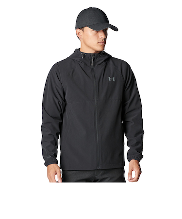 アンダーアーマー（UNDER ARMOUR）ゴルフウェア DRIVE WIND FULL-ZIP ジャケット 6007926 001