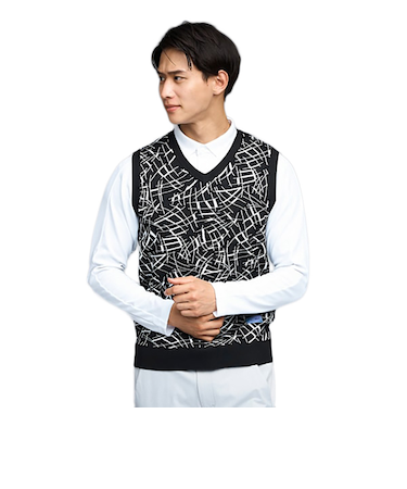 プーマ（PUMA）ゴルフウェア シャドウキャット ニット ベスト 635736-01