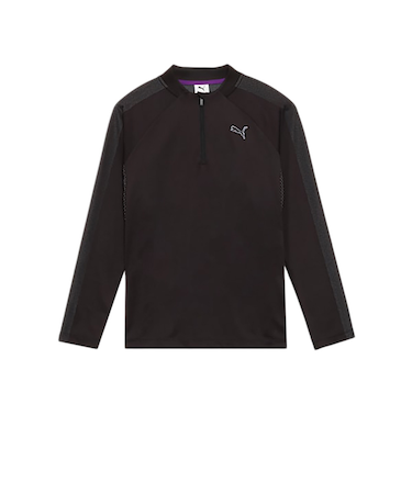 プーマ（PUMA）ゴルフウェア シャドウキャット ジップ モックネック 長袖シャツ 635752-01