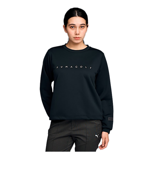 プーマ（PUMA）ゴルフウェア アウター PB 長袖 クルーネックプルオーバー 635835-01