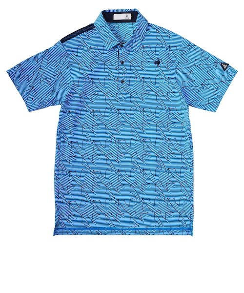 ルコックスポルティフ(lecoqsportif)ゴルフウェア 接触冷感 半袖 ポロシャツ LG5SHS19M NV00(Men… ルコックスポルティフ（lecoqsportif）ゴルフウェア 接触冷感 半袖