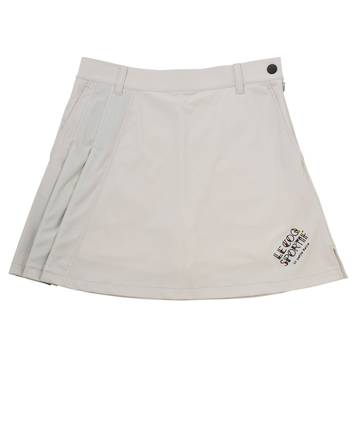 ルコックスポルティフ（lecoqsportif）ゴルフウェア プリーツ切替スカート LG5SSK03L GY00