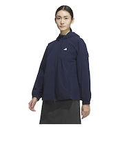 アディダス(adidas)ゴルフウェア 撥水 フルジップ フード付きウインドジャケット JWJ99-JM7180 NVY