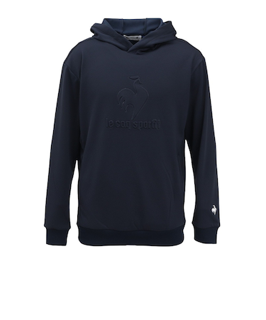 ルコックスポルティフ（lecoqsportif）ゴルフウェア 吸汗 長袖パーカー スウェットプルオーバー LG5SSW00M NV00