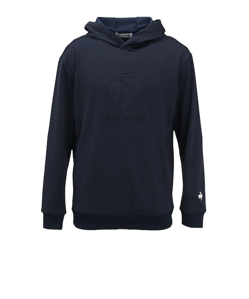 ルコックスポルティフ（lecoqsportif）ゴルフウェア 吸汗 長袖パーカー スウェットプルオーバー LG5SSW00M NV00