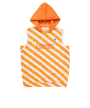 ルコックスポルティフ（lecoqsportif）ゴルフウェア 冷感 メッシュフーディーノースリーブシャツ LG5STZ50L OR00