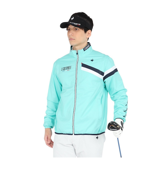 ルコックスポルティフ（lecoqsportif）ゴルフウェア アウター 撥水 2WAYブルゾン LG5SWB00M EM00