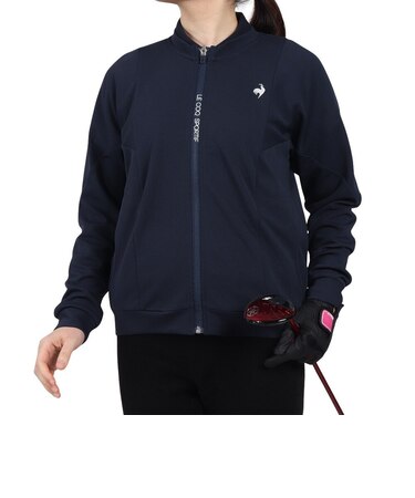 ルコックスポルティフ（lecoqsportif）ゴルフウェア フルジップスウェットシャツ LG5SSW50L NV00