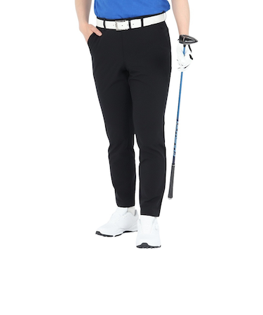 ルコックスポルティフ（lecoqsportif）ゴルフウェア ダイヤ柄ロングパンツ LG5SLP51M BK00