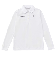 ルコックスポルティフ（lecoqsportif）ゴルフウェア 吸汗速乾 長袖シャツ LG5SLS01L WH00