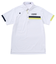 ルコックスポルティフ（lecoqsportif）ゴルフウェア メッシュ 小柄ジャガード 半袖ポロシャツ LG5SHS08M WH00