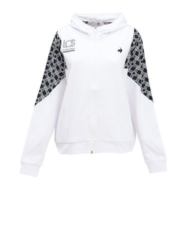 ルコックスポルティフ（lecoqsportif）ゴルフウェア 長袖 フーディースウェット LG5SSW80L WH00