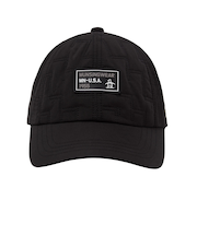 マンシング（MUNSING）ゴルフ 耳当て付き 2WAY 中わたキルトキャップ MG5FCP06M BK00