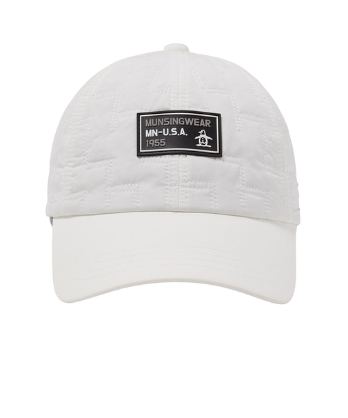 マンシング（MUNSING）ゴルフ 2WAY 中わたキルトキャップ MG5FCP06M WH00