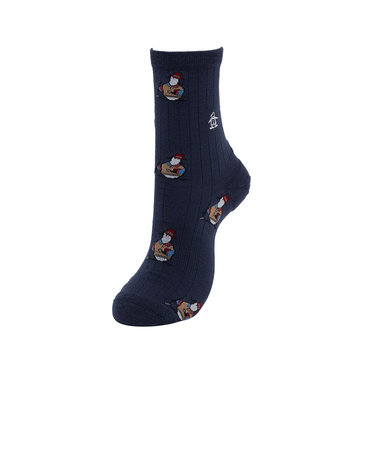 マンシング（MUNSING）ペンギンーキャラクタージャカードソックス MG5FSO11L NV00