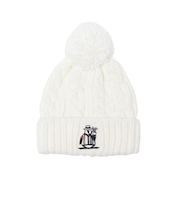 マンシング（MUNSING）帽子 梵天付き キャラクターニットワッチ MG5FCP42L WH00