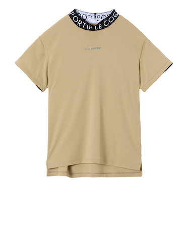 ルコックスポルティフ（lecoqsportif）モックネック ゴルフ 半袖 モックネック半袖シャツ LG5FHS52L BG00