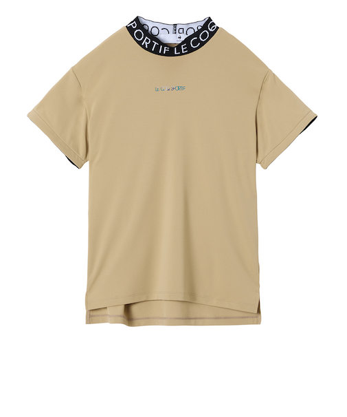 ルコックスポルティフ（lecoqsportif）モックネック ゴルフ 半袖 モックネック半袖シャツ LG5FHS52L BG00