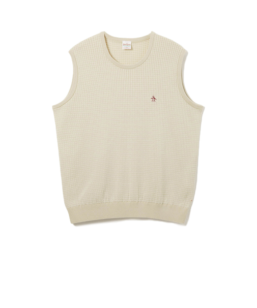 マンシング（MUNSING）ゴルフウェア 60’ S ニットベスト MU5FST06M WH00