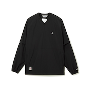 マンシング（MUNSING）ゴルフウェア USA Utility プルオーバージャケット MU5FJK03M BK00