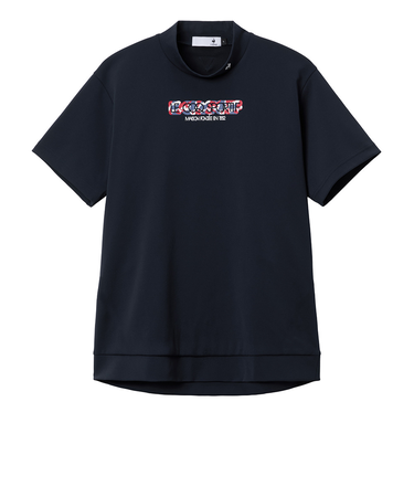 ルコックスポルティフ（lecoqsportif）モックネック ゴルフ 半袖 モックネックシャツ LG5FHS50M NV00