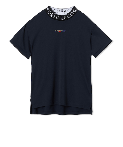 ルコックスポルティフ（lecoqsportif）モックネック ゴルフ 半袖 モックネック半袖シャツ LG5FHS52L NV00