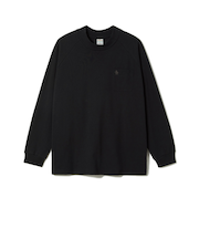 マンシング（MUNSING）ゴルフウェア 60’ S モックネックシャツ MU5FLS02M BK00