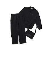 マンシング（MUNSING）ゴルフウェア Utility 3ピース セットアップ MU5FJK08M BK00