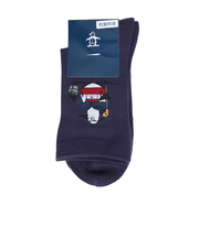 マンシング（MUNSING）ゴルフ 抗菌防臭 ミドル丈 キャラクターソックス 70周年記念 MG5FSO15M NV00