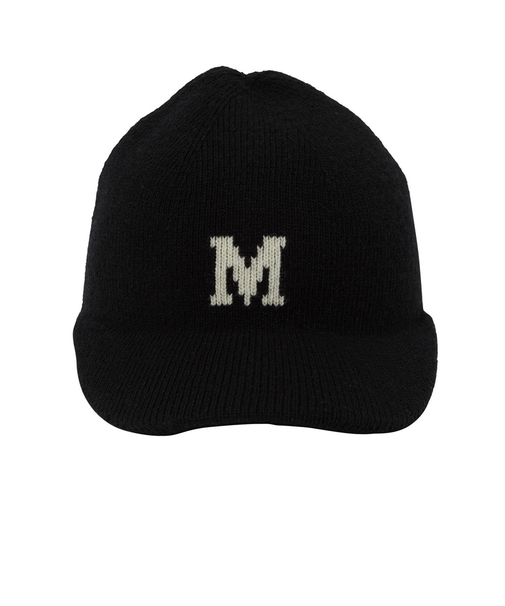 マンシング（MUNSING）帽子 ウール ニットキャップ MG5FCP03L BK00