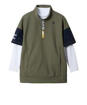 ルコックスポルティフ（lecoqsportif）ゴルフウェア インナー付き半袖カットソー LG5FTZ01M KH00
