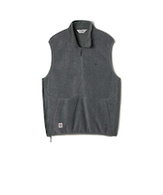 マンシング（MUNSING）ゴルフウェア フリースプルオーバーベスト MU5FVE01M GY00