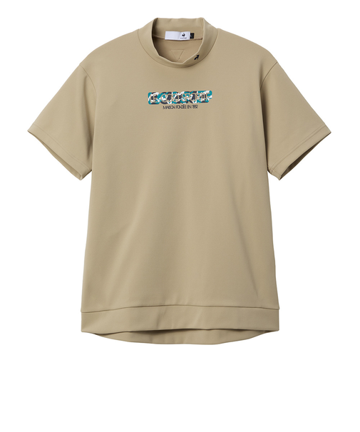 ルコックスポルティフ(lecoqsportif)モックネック ゴルフ 半袖 モックネックシャツ LG5FHS50M BG00