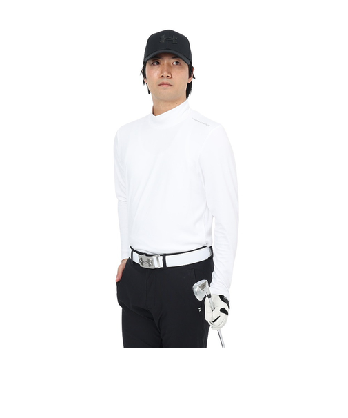 アンダーアーマー(UNDER ARMOUR)ゴルフウェア DRIVE MC NC 長袖ハイネックシャツ 6007981 100