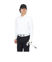 アンダーアーマー(UNDER ARMOUR)ゴルフウェア DRI 長袖ポロシャツ 6007980 100