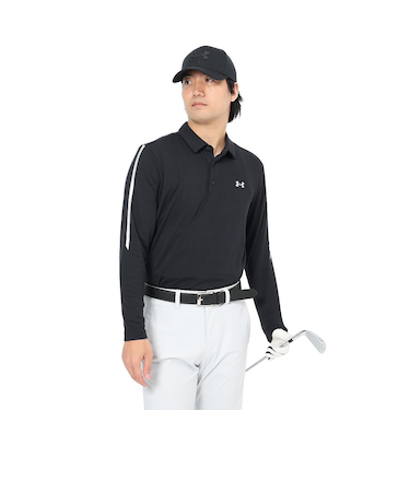 アンダーアーマー（UNDER ARMOUR）ゴルフウェア DRI 長袖ポロシャツ 6007980 001