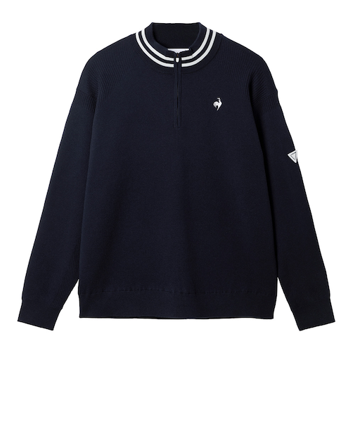 ルコックスポルティフ（lecoqsportif）ゴルフウェア 防風ハーフジップセーター LG5FST81M NV00